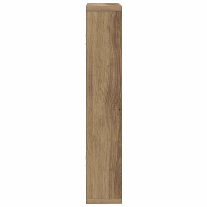 Wandplank Artisanaal eiken 60 x 11 x 60 cm Bewerkt hout