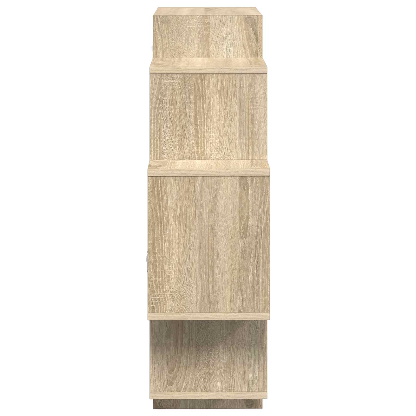 Wandplank Sonoma Eiken 90 x 25 x 90 cm Bewerkt hout