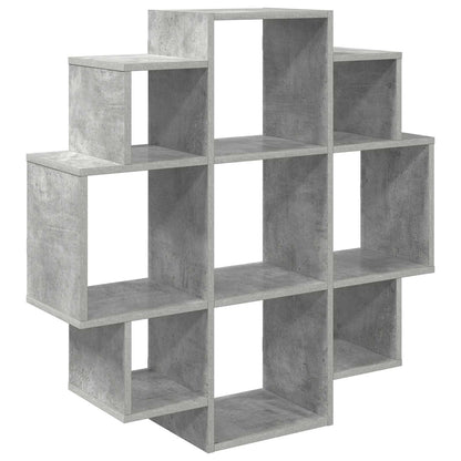 Wandplank Betongrijs 90 x 25 x 90 cm Bewerkt hout
