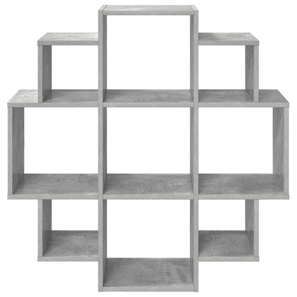 Wandplank Betongrijs 90 x 25 x 90 cm Bewerkt hout
