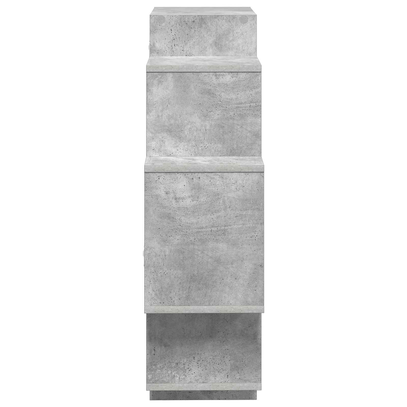 Wandplank Betongrijs 90 x 25 x 90 cm Bewerkt hout