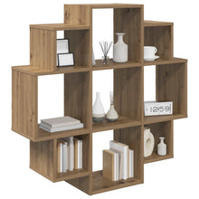 Wandplank Artisanaal eiken 90 x 25 x 90 cm Bewerkt hout