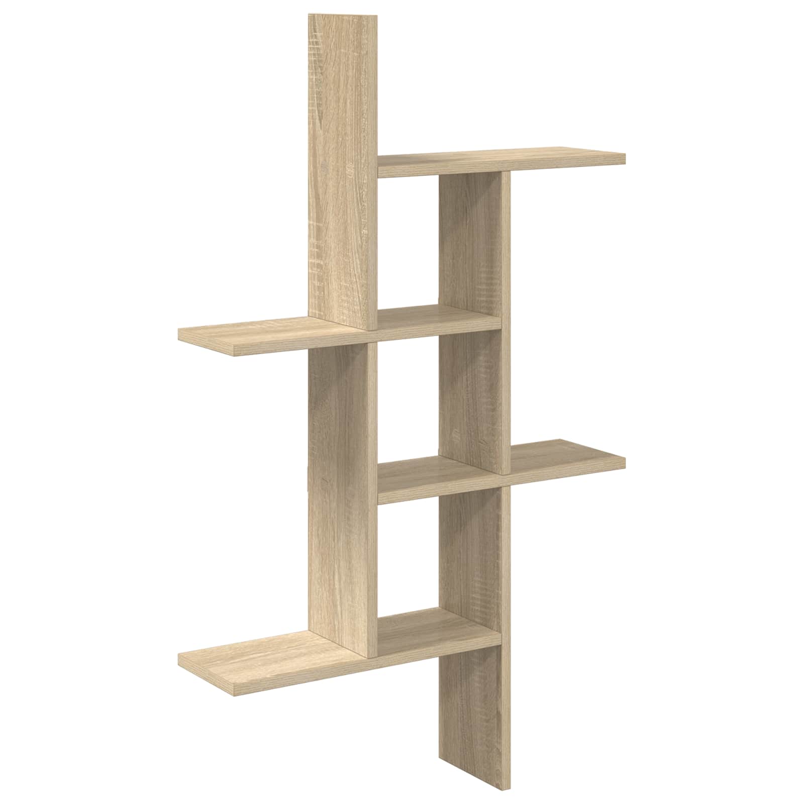 Wandplank Sonoma Eiken 61 x 15 x 102 cm Bewerkt hout