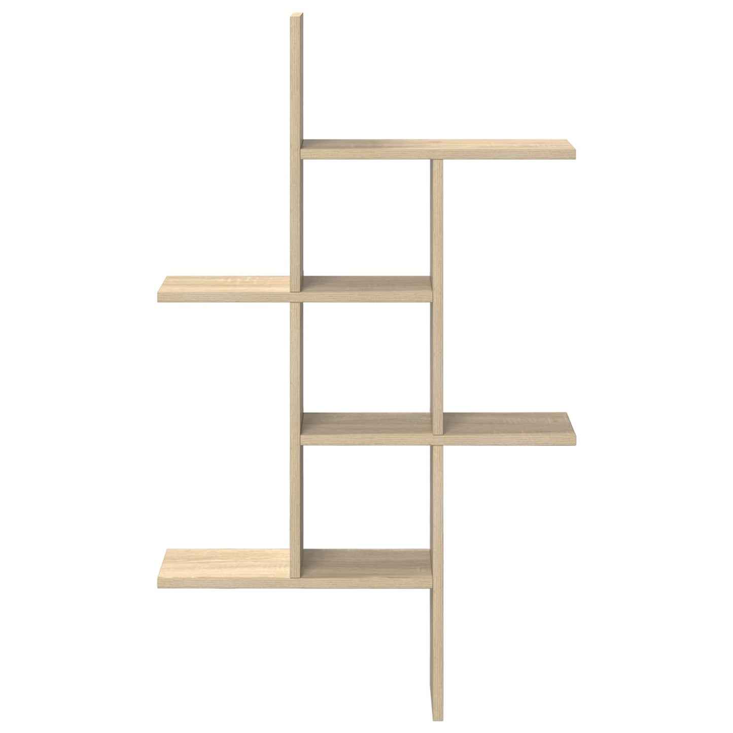 Wandplank Sonoma Eiken 61 x 15 x 102 cm Bewerkt hout