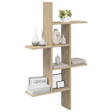 Wandplank Sonoma Eiken 61 x 15 x 102 cm Bewerkt hout