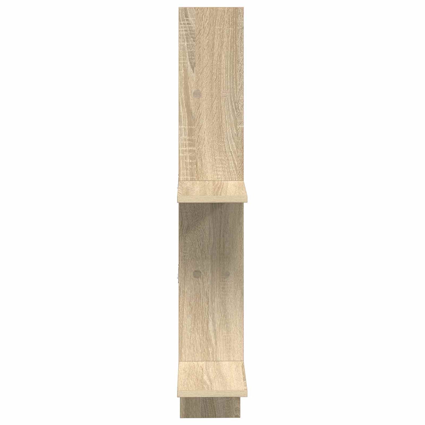 Wandplank Sonoma Eiken 61 x 15 x 102 cm Bewerkt hout