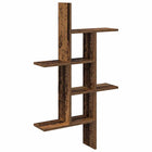 Wandplank Oud hout 61 x 15 x 102 cm Bewerkt hout