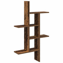 Wandplank Oud hout 61 x 15 x 102 cm Bewerkt hout