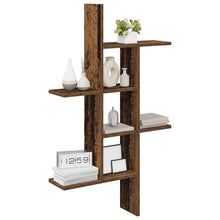 Wandplank Oud hout 61 x 15 x 102 cm Bewerkt hout