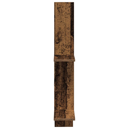 Wandplank Oud hout 61 x 15 x 102 cm Bewerkt hout