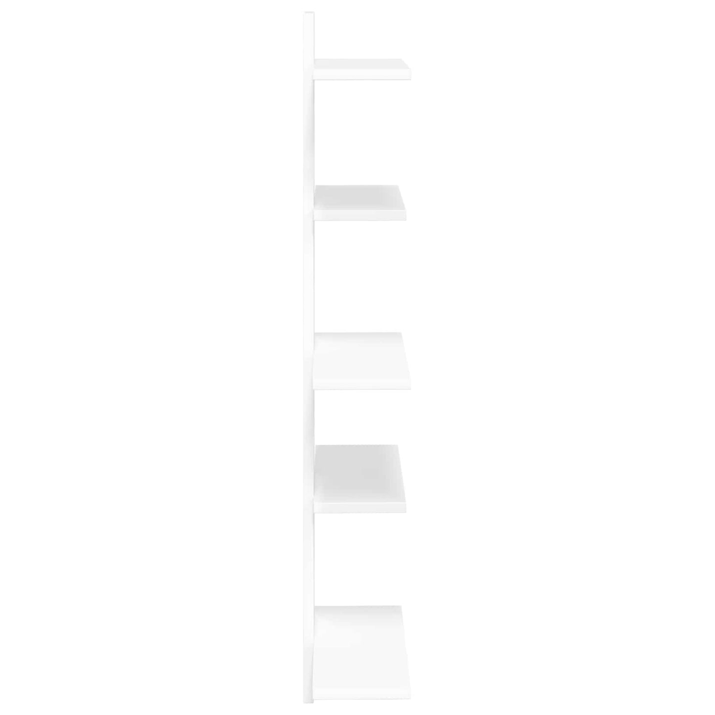 Wand Vlonderschap Wit 48,5 x 15 x 101 cm Bewerkt hout