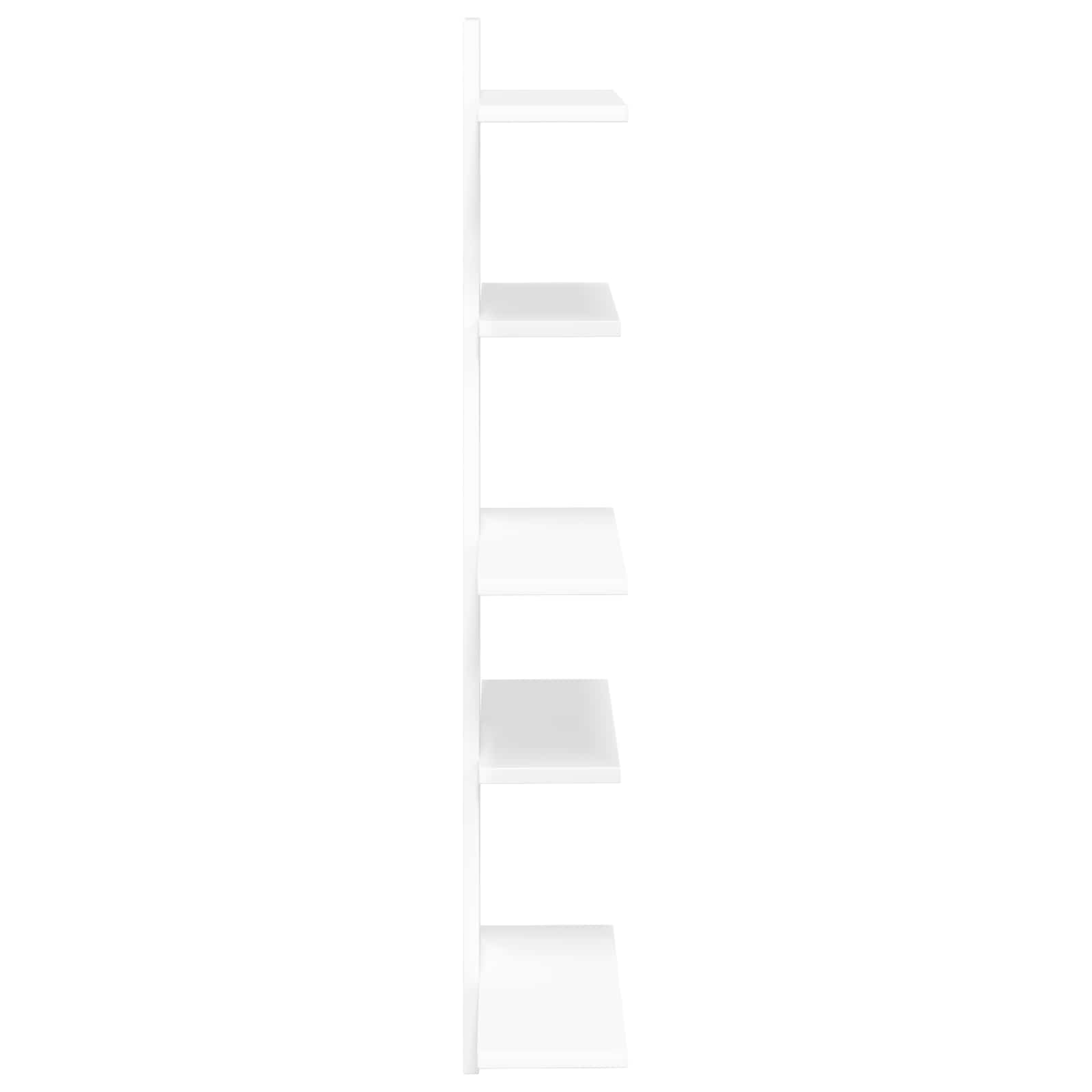 Wand Vlonderschap Wit 48,5 x 15 x 101 cm Bewerkt hout