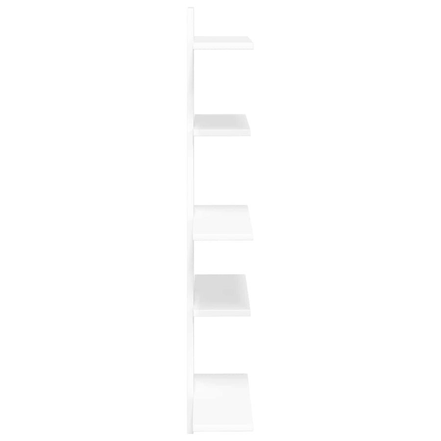Wand Vlonderschap Wit 48,5 x 15 x 101 cm Bewerkt hout