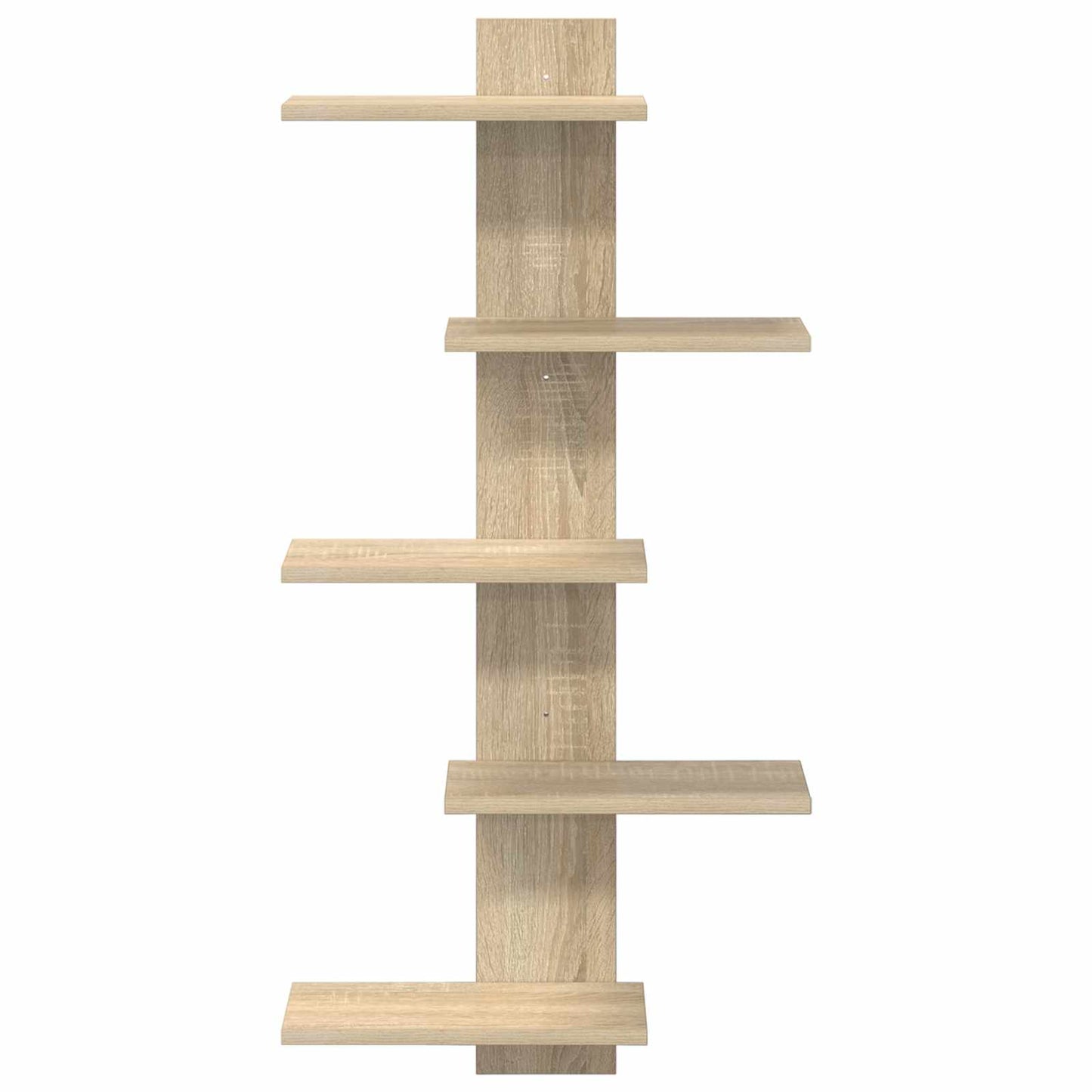 Wand Vlonderschap Sonoma Eiken 48,5 x 15 x 101 cm Bewerkt hout