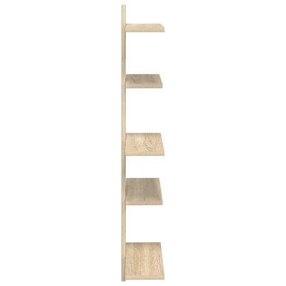 Wand Vlonderschap Sonoma Eiken 48,5 x 15 x 101 cm Bewerkt hout