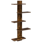 Wand Vlonderschap Gerookt eiken 48,5 x 15 x 101 cm Bewerkt hout
