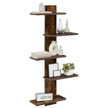 Wand Vlonderschap Gerookt eiken 48,5 x 15 x 101 cm Bewerkt hout