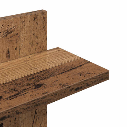 Wand Vlonderschap Oud hout 48,5 x 15 x 101 cm Bewerkt hout