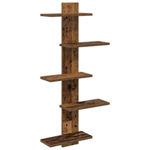 Wand Vlonderschap Oud hout 48,5 x 15 x 101 cm Bewerkt hout