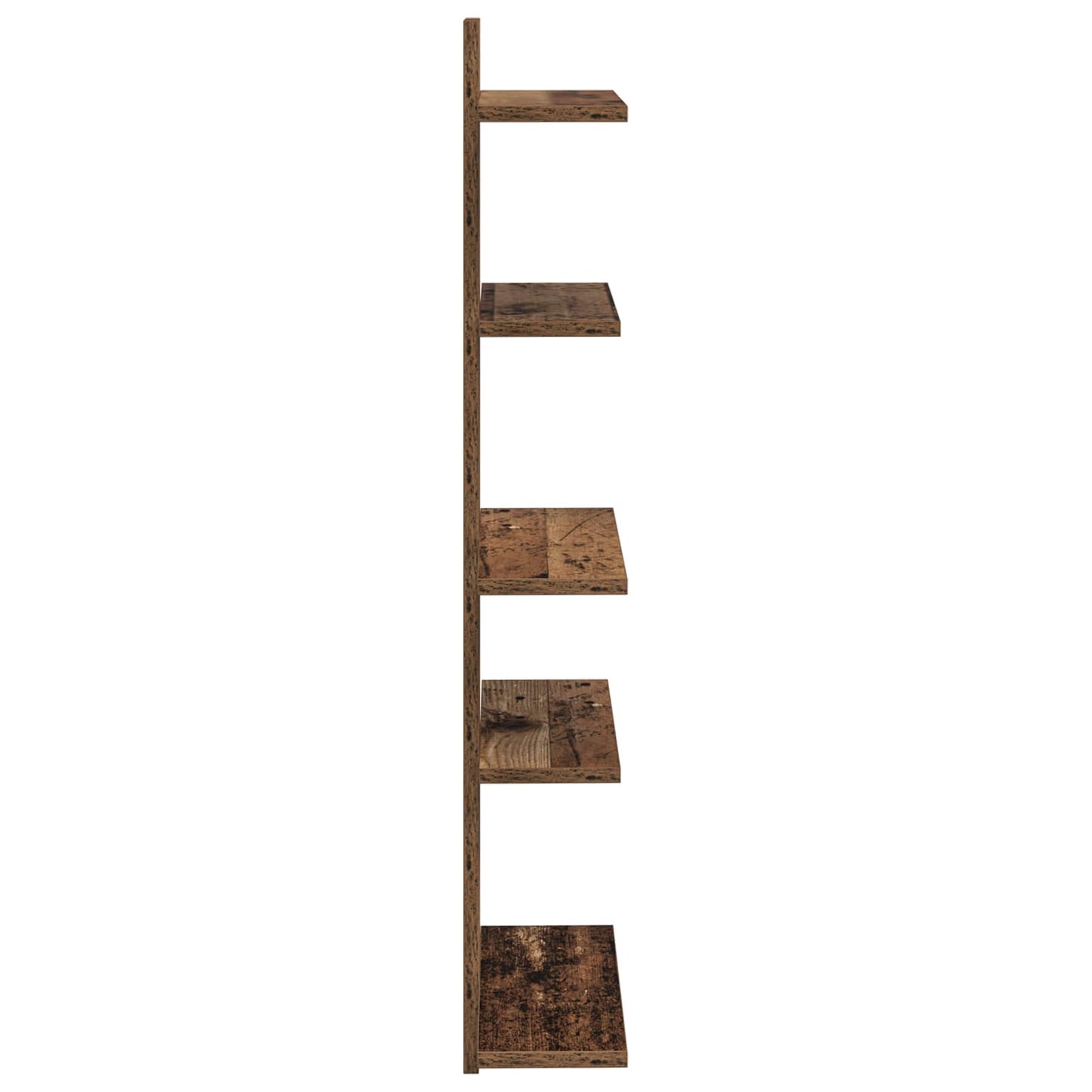 Wand Vlonderschap Oud hout 48,5 x 15 x 101 cm Bewerkt hout