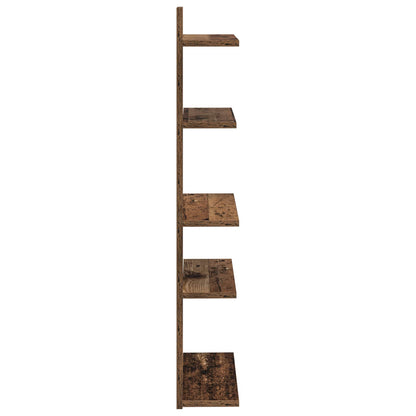 Wand Vlonderschap Oud hout 48,5 x 15 x 101 cm Bewerkt hout
