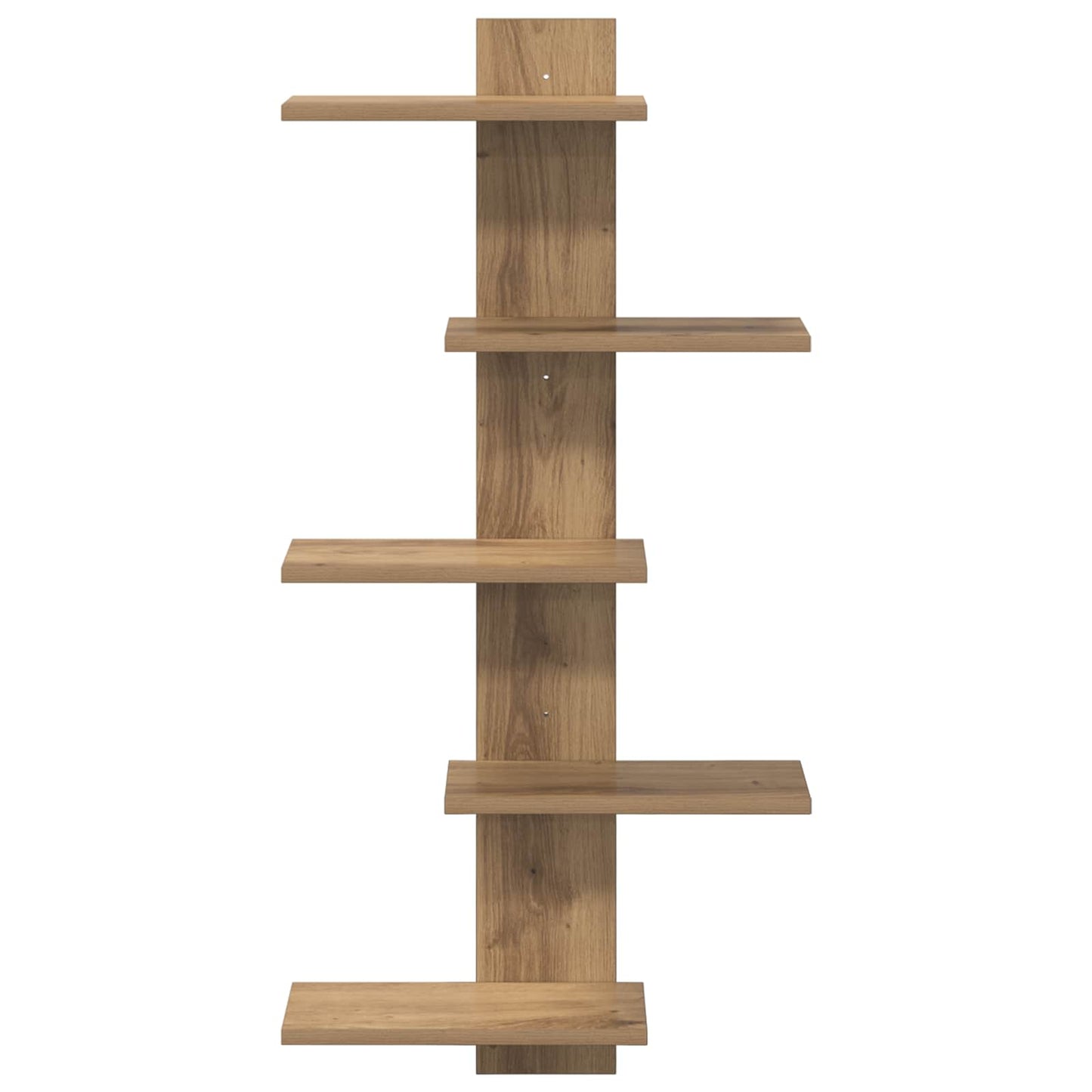 Wand Vlonderschap Artisanaal eiken 48,5 x 15 x 101 cm