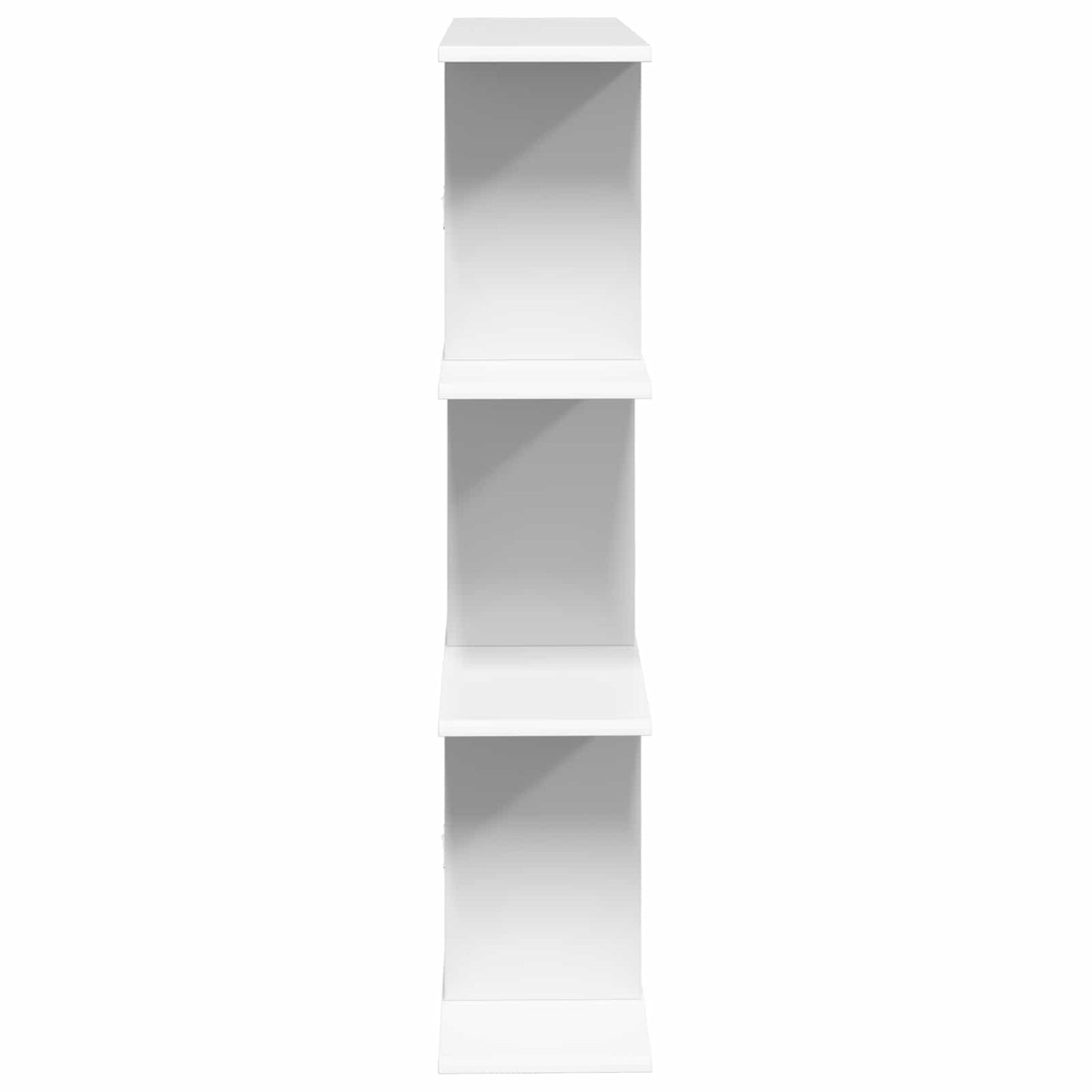 Wandplank Wit 80 x 20 x 96 cm Bewerkt hout