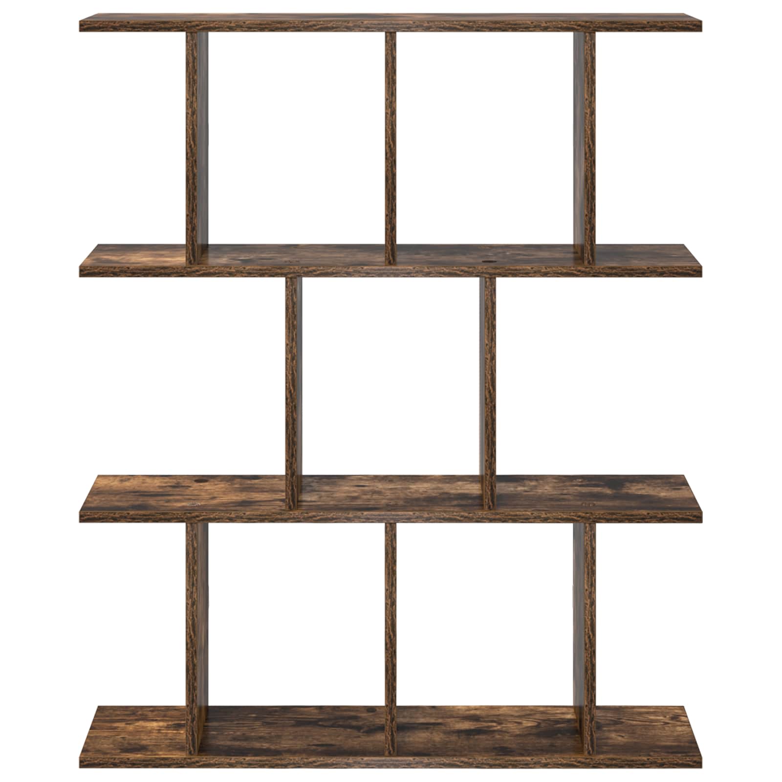Wandplank Gerookt eiken 80 x 20 x 96 cm Bewerkt hout