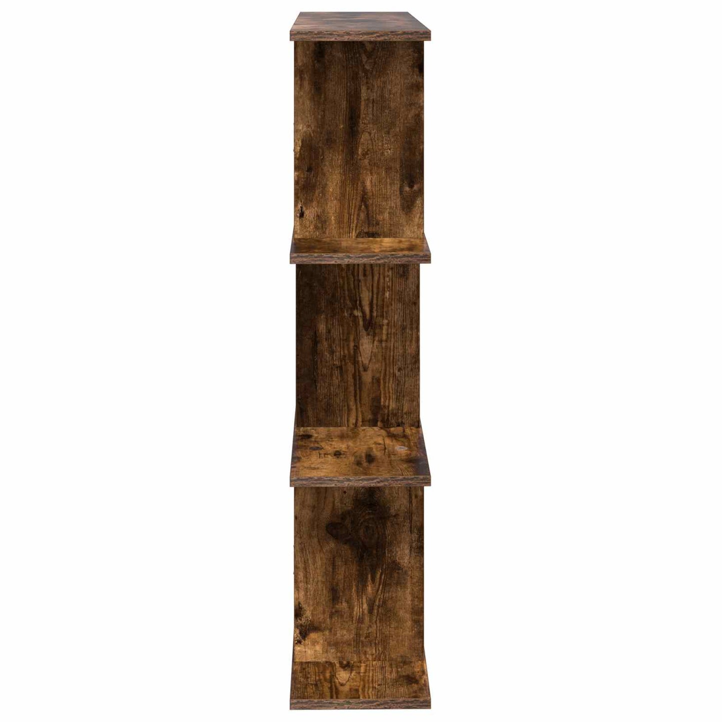 Wandplank Gerookt eiken 80 x 20 x 96 cm Bewerkt hout