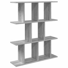 Wandplank Grijs Sonoma 80 x 20 x 96 cm Bewerkt hout