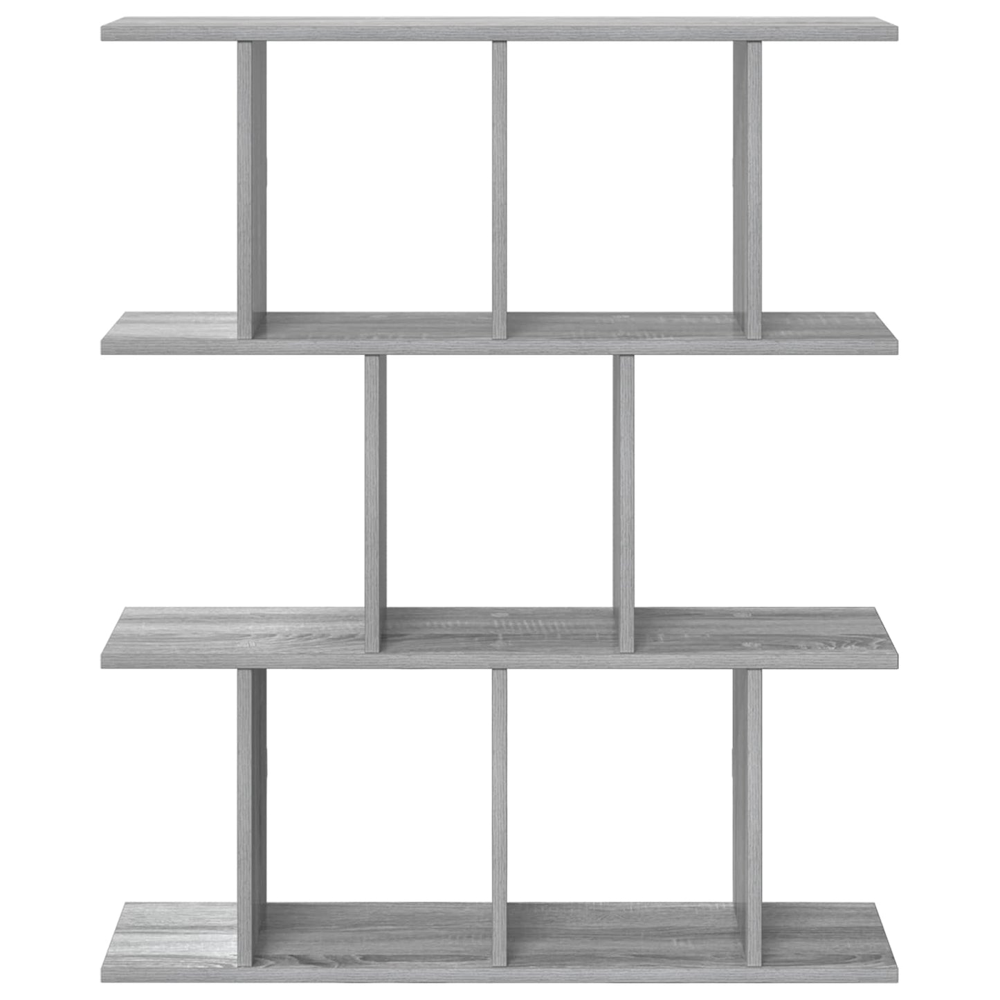Wandplank Grijs Sonoma 80 x 20 x 96 cm Bewerkt hout