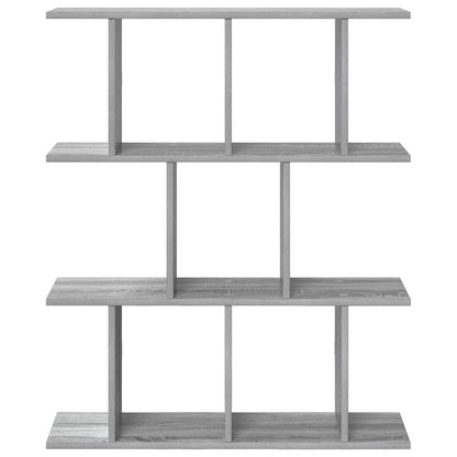 Wandplank Grijs Sonoma 80 x 20 x 96 cm Bewerkt hout