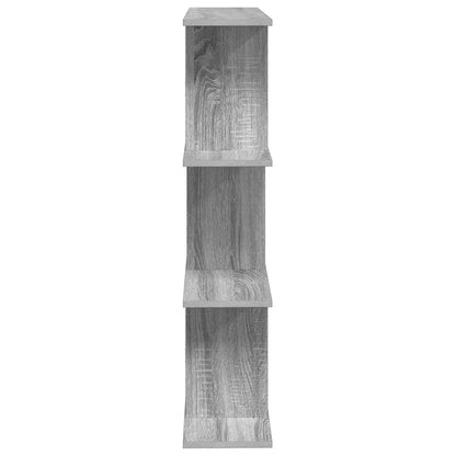 Wandplank Grijs Sonoma 80 x 20 x 96 cm Bewerkt hout
