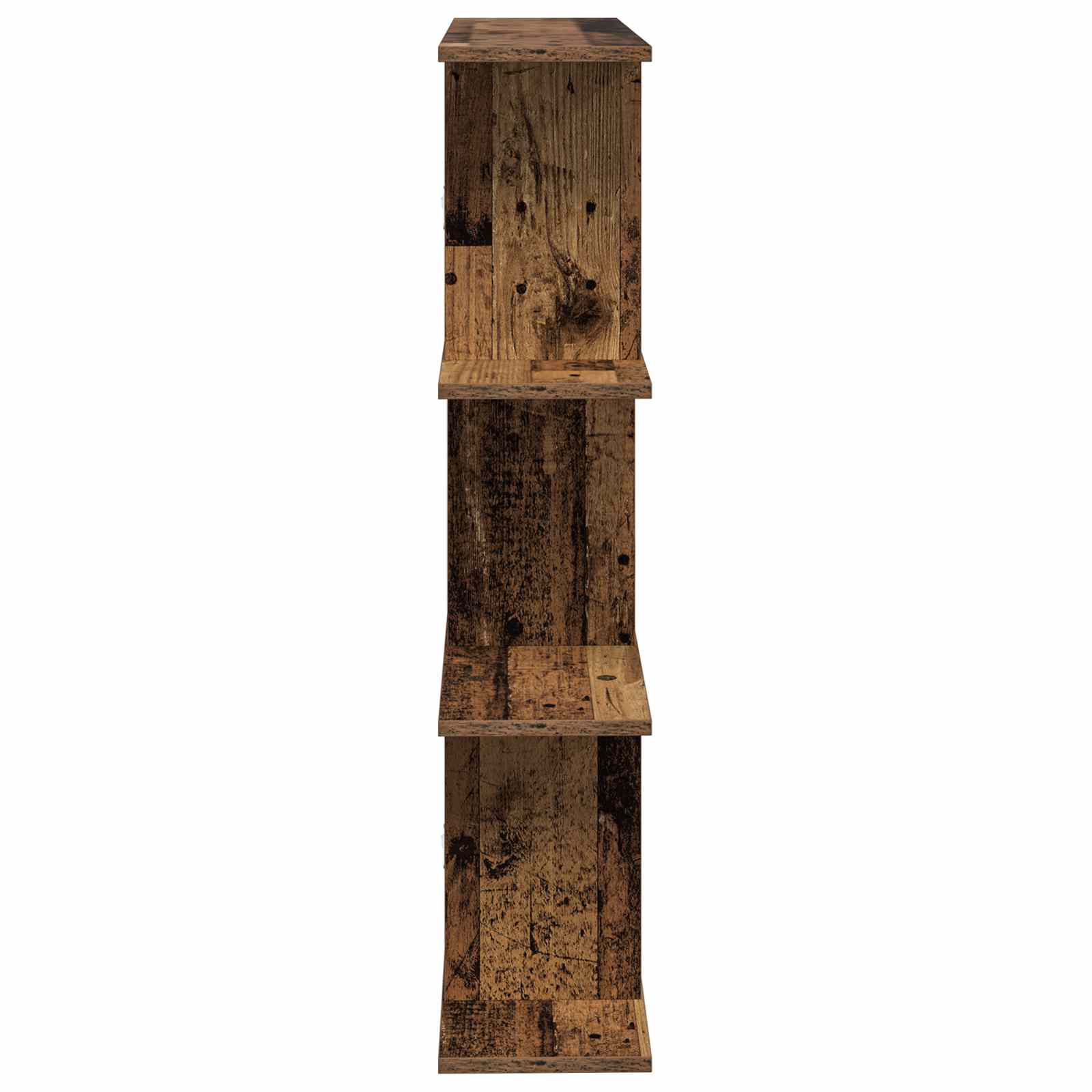 Wandplank Oud hout 80 x 20 x 96 cm Bewerkt hout