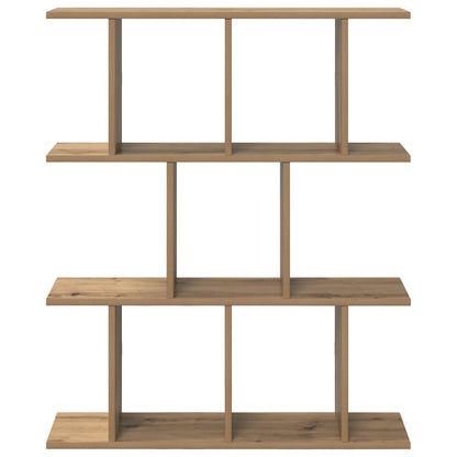 Wandplank Artisanaal eiken 80 x 20 x 96 cm Bewerkt hout