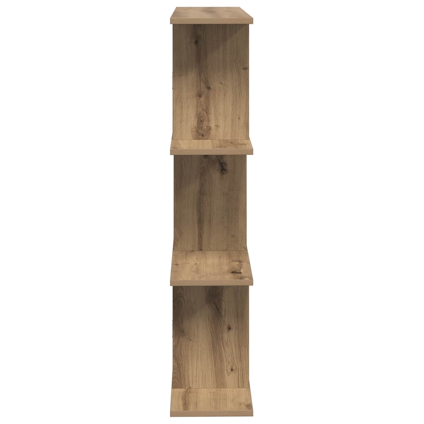 Wandplank Artisanaal eiken 80 x 20 x 96 cm Bewerkt hout