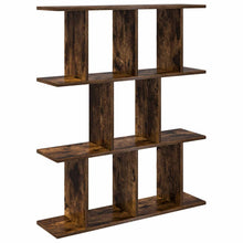 Wandplank Gerookt eiken 102 x 20 x 96 cm Bewerkt hout