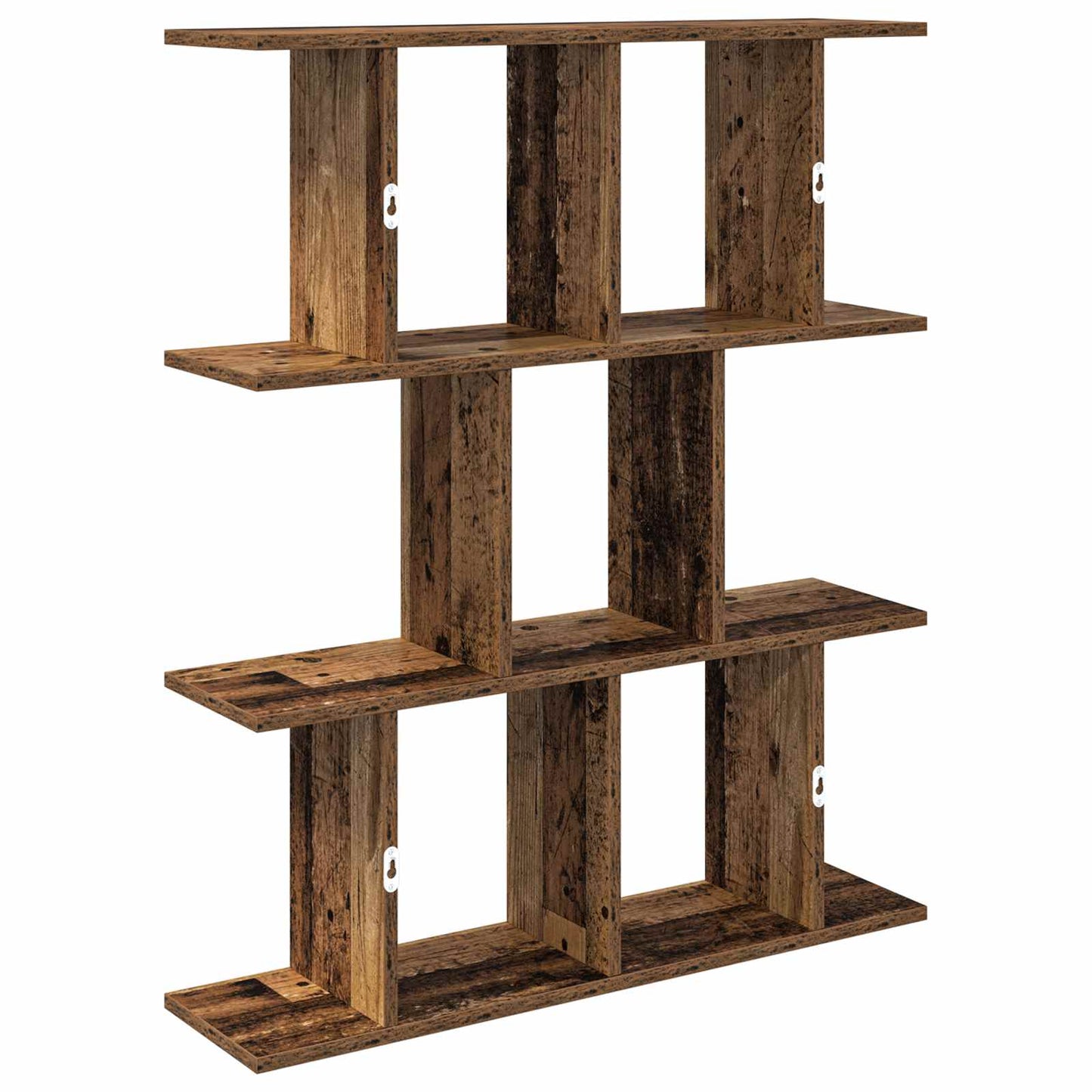 Wandplank Oud hout 102 x 20 x 96 cm Bewerkt hout