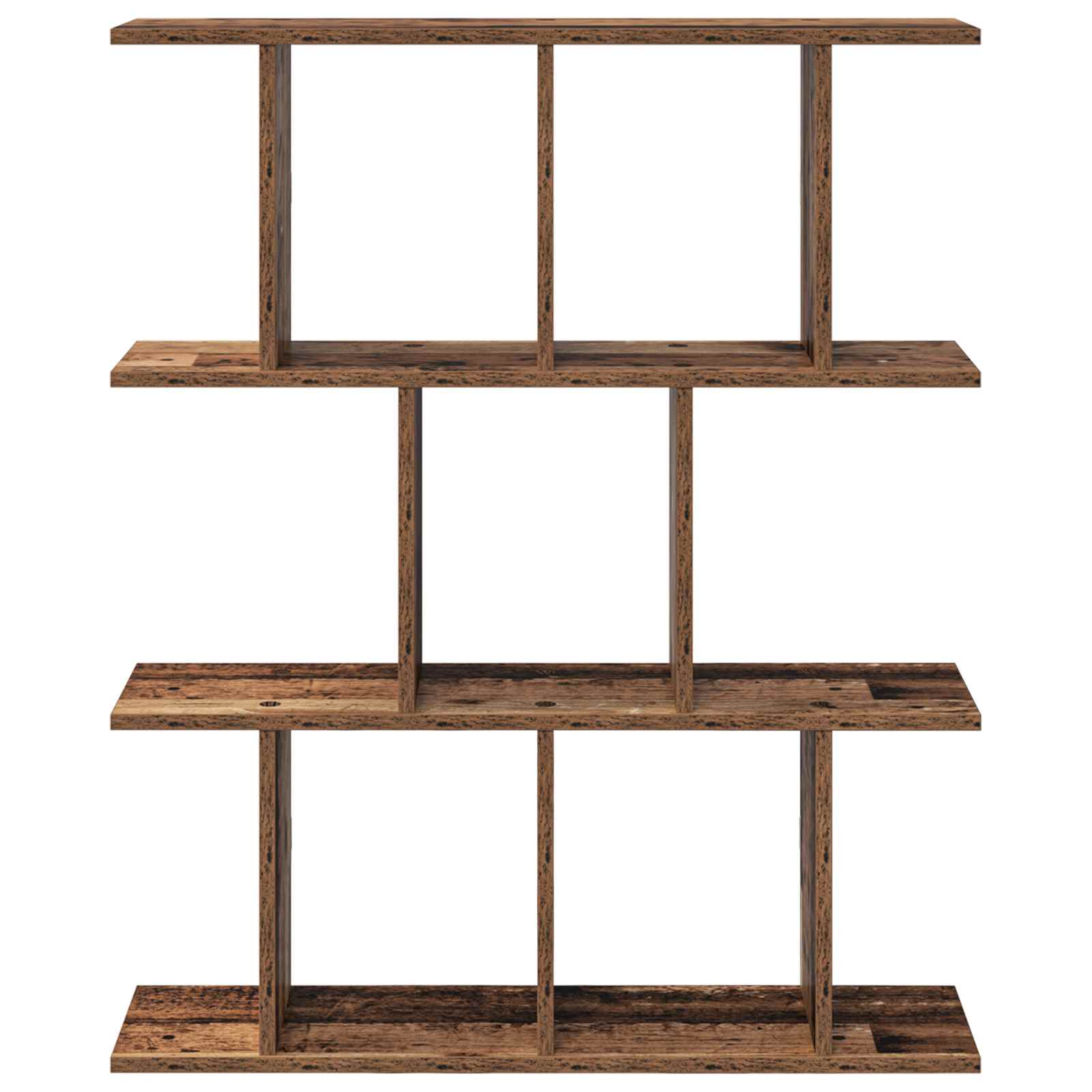 Wandplank Oud hout 102 x 20 x 96 cm Bewerkt hout