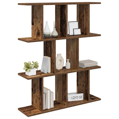 Wandplank Oud hout 102 x 20 x 96 cm Bewerkt hout