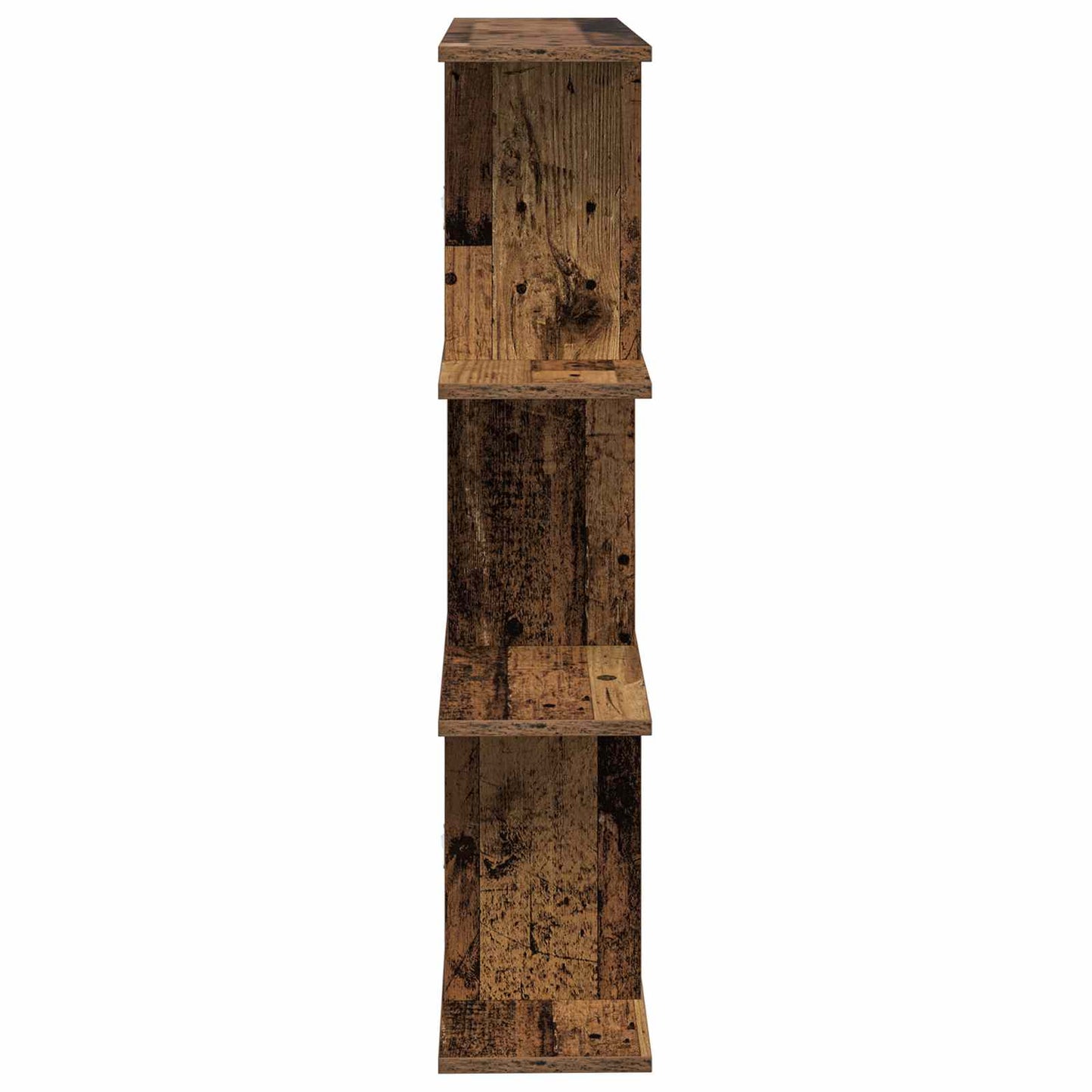Wandplank Oud hout 102 x 20 x 96 cm Bewerkt hout