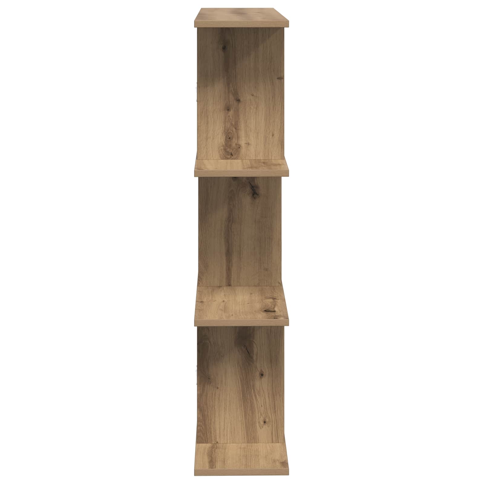 Wandplank Artisanaal eiken 102 x 20 x 96 cm Bewerkt hout