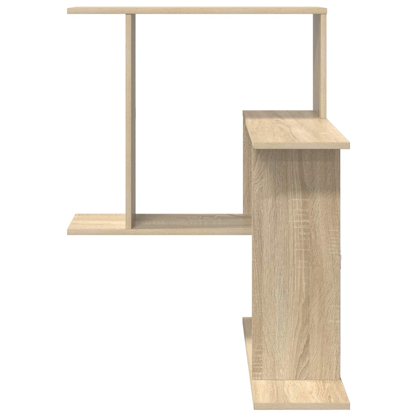 Wandplank Sonoma Eiken 67 x 67 x 87 cm Bewerkt hout