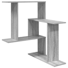 Wandplank Grijs Sonoma 67 x 67 x 87 cm Bewerkt hout