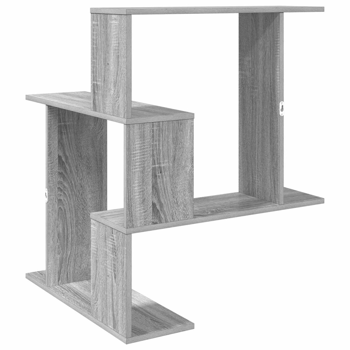 Wandplank Grijs Sonoma 67 x 67 x 87 cm Bewerkt hout