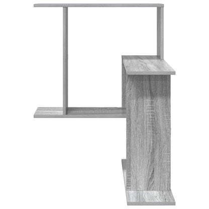 Wandplank Grijs Sonoma 67 x 67 x 87 cm Bewerkt hout
