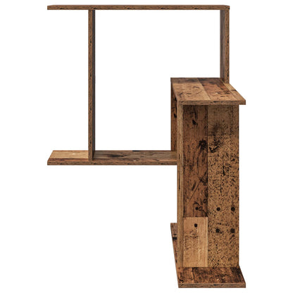 Wandplank Oud hout 67 x 67 x 87 cm Bewerkt hout