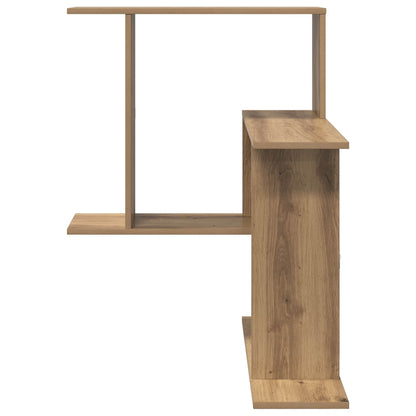 Wandplank Artisanaal eiken 67 x 67 x 87 cm Bewerkt hout