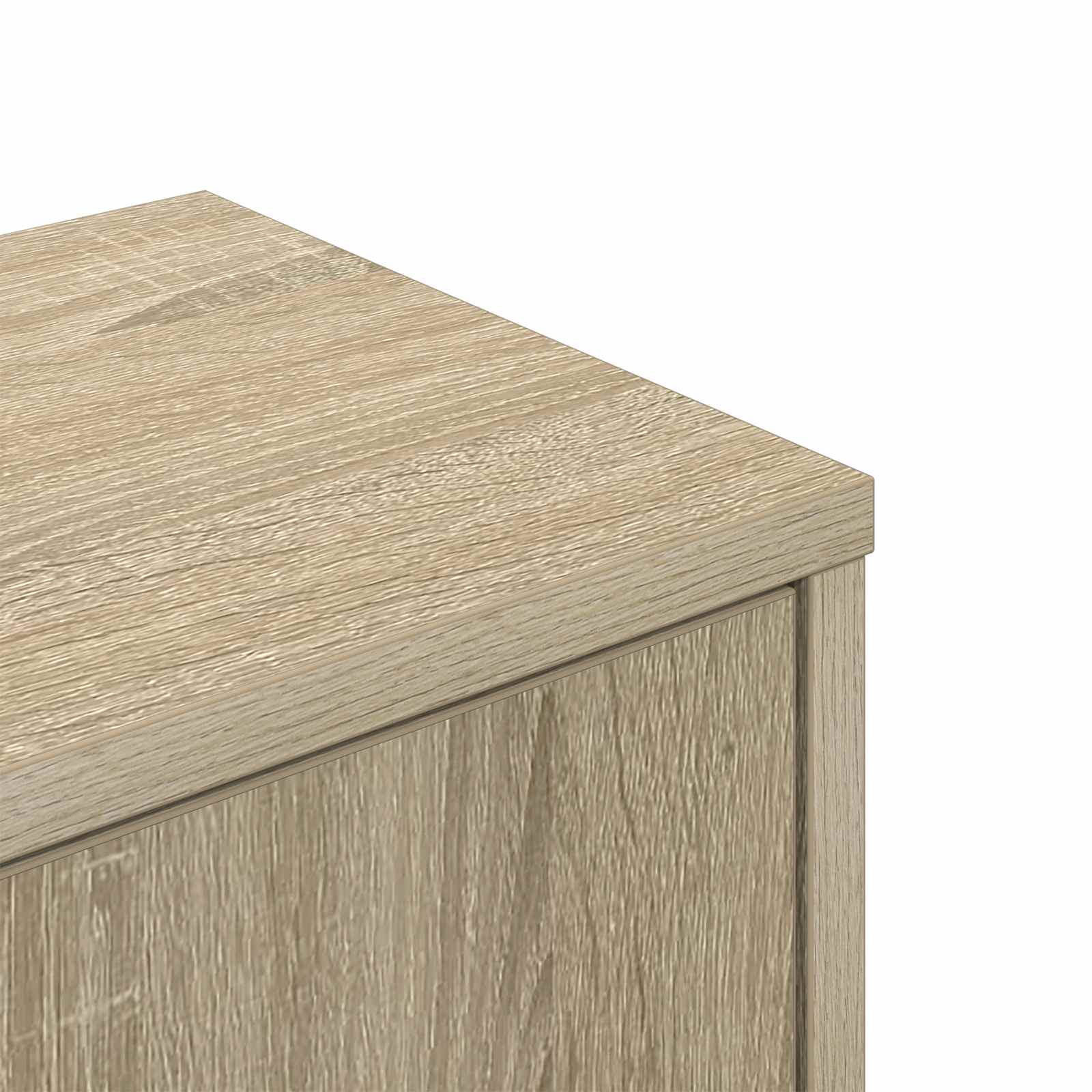 Wandhoekplank Sonoma Eiken 48 x 48 x 120 cm Bewerkt hout
