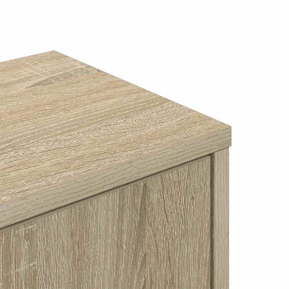 Wandhoekplank Sonoma Eiken 48 x 48 x 120 cm Bewerkt hout
